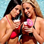 Pic of Xo Gisele in the Pool with a Friend