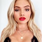 Pic of Natalie Alyn Lind Shows Off Her Big Boobs Behind-The-Scenes
