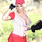 Pic of Lylith Lavey and Kagney screw cock while playing baseball (Brazzers - 16 Pictures)
