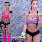 Pic of Anne Wild, Emily Clark & Foxxi Black - Fitness Rooms