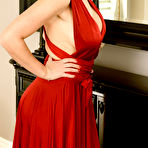 Pic of Krissy Lynn in a Sexy Red Dress
