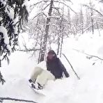 Pic of Ski resort blowjob in the snow at HomeMoviesTube.com