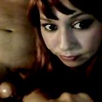 Pic of Long emo blowjob and facial on webcam at HomeMoviesTube.com