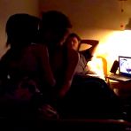 Pic of Teen homemade threesome at HomeMoviesTube.com