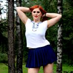 Pic of Alexsis Faye Thick Redhead Wild In Nature - Curvy Erotic