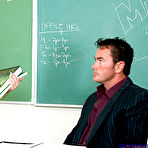Pic of Look at Naughty Bookworms, Natasha Good gets screwed by her tattooed teacher.