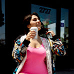 Pic of Valentina Nappi That Frisky Metro Rider for Zishy - Curvy Erotic