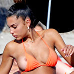 Pic of Jessica Aidi Nip Slip in Ibiza - Scandal Planet