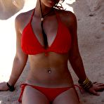 Pic of Prime Curves - Kirstie Red Bikini