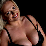 Pic of Charley Green Darkness Strip for Busty Brits - Prime Curves