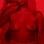 Pic of Halsey sexy and topless smoking photos
