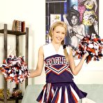 Pic of Sophie Moone in Cheerleading for your meat pole!