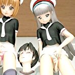 Pic of Pretty hentai chicks get their pussies fingered and fucked  - 3dhentaivideo.com