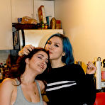 Pic of Skye Blue Naked with a Friend