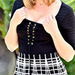 Pic of Amber Chase in a Skirt