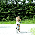 Pic of Taliah Rides a Bike with No Panties