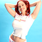 Pic of Bianca Beauchamp is a Big Busty Flirt in a Company Shirt
