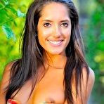 Pic of Cute and smiley Latina Chloe Michele wants you to gawk at her perfect caramel body