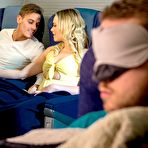 Pic of Mia Malkova, debuts for Private by fucking on a plane