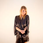 Pic of Demi Scott Black Silk Robe for Wank It Now - FoxHQ