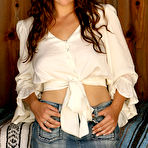 Pic of Kelly Frilly Top Denim Skirt for Next Door Models - Curvy Erotic