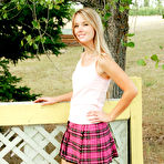 Pic of Jewel in a Plaid Skirt