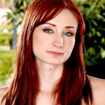 Pic of Beautiful redhead babe Violet Monroe hairy pussy open  | The Hairy Lady Blog
