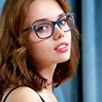 Pic of Keira Blue Lounging Babe with Glasses