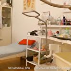 Pic of SpyHospital.com - Older gyno practitioner spying on skinny blond-haired doll