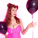 Pic of Busty Misha Lowe with Balloons