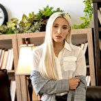 Pic of Abella Danger Office Blonde in Leather Pants