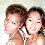 Pic of Two sexy Filipina girls get wild in the shower together