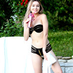 Pic of Angelina Ash Wet Bikini Girl