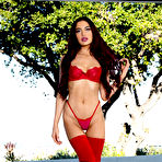 Pic of Sabina Rouge in Red
