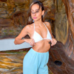 Pic of Camila Luna in a White Bikini for Nubiles
