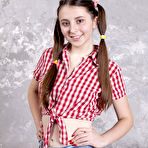 Pic of Anna Shaved Teen with Pigtails by Amour Angels