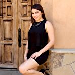 Pic of Valentina Nappi strips off her dress and toys outside (Digital Desire - 16 Pictures)
