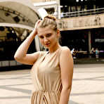 Pic of Regan Budimir in a Long Dress
