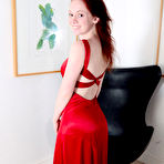 Pic of Athena Rayne Takes off her Long Red Dress