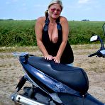 Pic of NudeChrissy - Another Trip On My Motor Bike picture gallery