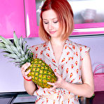 Pic of Anais Nude Redhead in the Kitchen