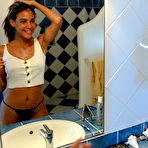 Pic of Cute teen Joana Melo teasing in bikini and pool for Zishy | Erotic Beauties