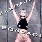Pic of SexPreviews - Maxim Law busty blonde is stripped in bondage her tits clamped and ass toyed