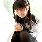 Pic of Cute japanese idol Aisu Kokoa teasing in her panties and glasses | Erotic Beauties