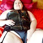 Pic of Vinyl corset strip and satin panty masturbation - 24 Pics | xHamster