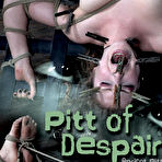 Pic of SexPreviews - Apricot Pitts busty submissive is dungeon bound in rope toyed and gagged drooling