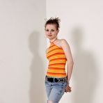 Pic of LilCandy orange stripes
