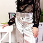 Pic of Alika Alba Shiny Miniskirt