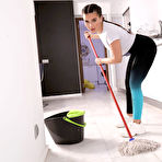 Pic of Ariana Van X naughty cleaning lady fucks her client for some extra cash
