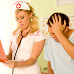 Pic of Allison Pierce Nurse Allison Pierce has just what Rocco Reed when she finds him with an irresistible hard on.